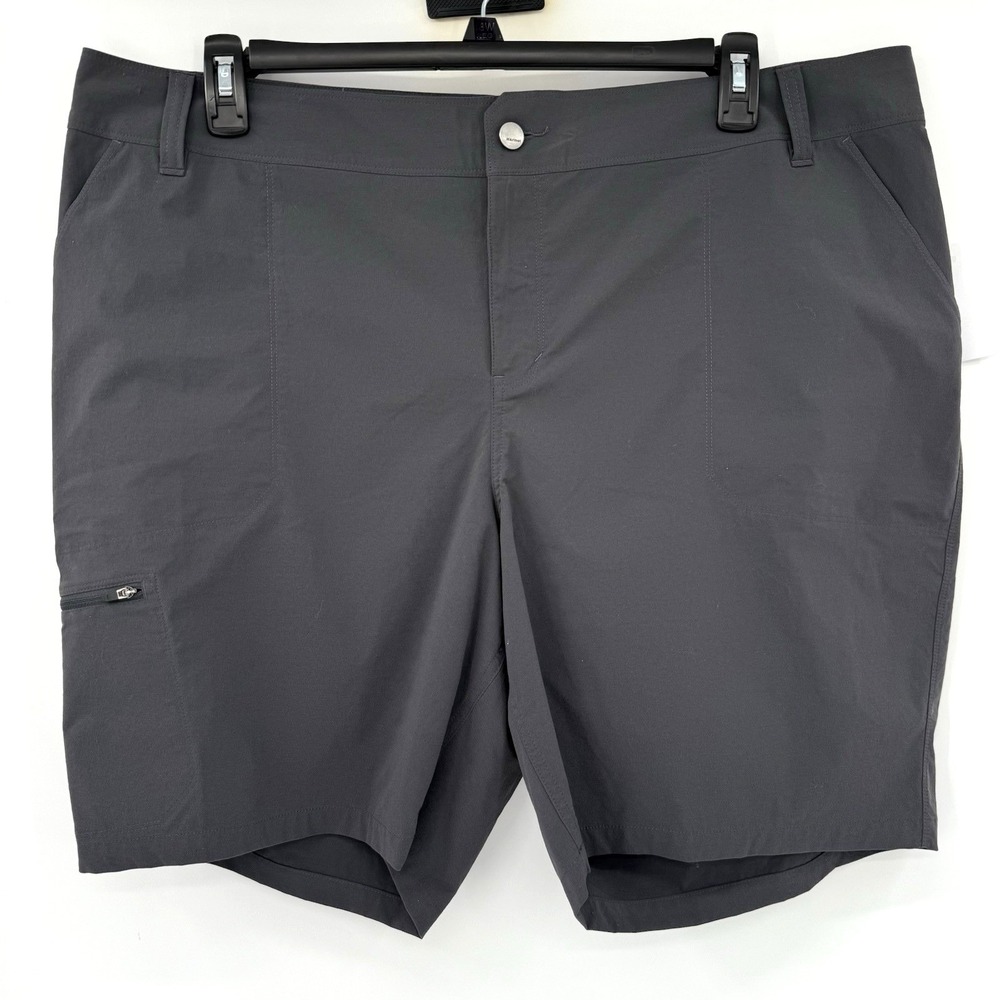Marmot Shorts Womens 20W Gray Kodachrom 9" Plus Dark Steel Hiking Technical